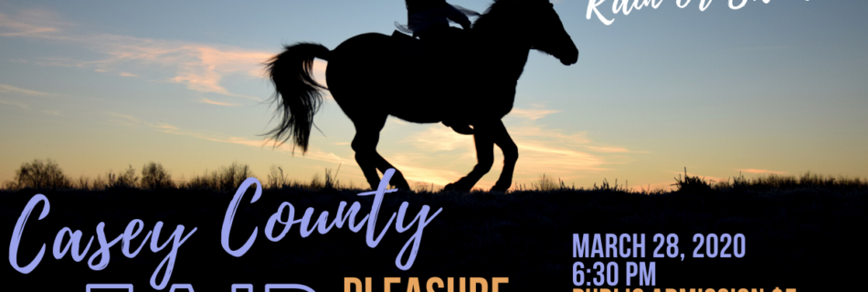 Casey County Fair Pleasure Horse Show